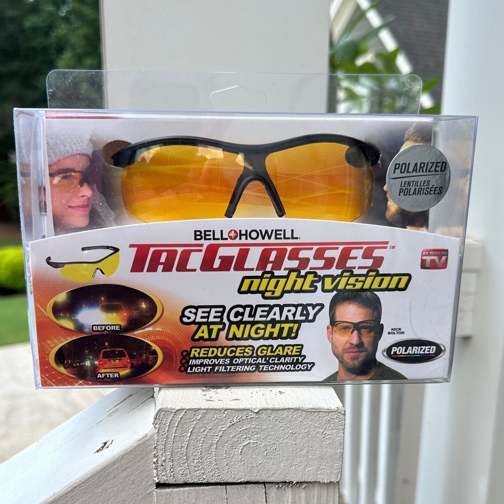 Night Vision Glasses - Black and Yellow